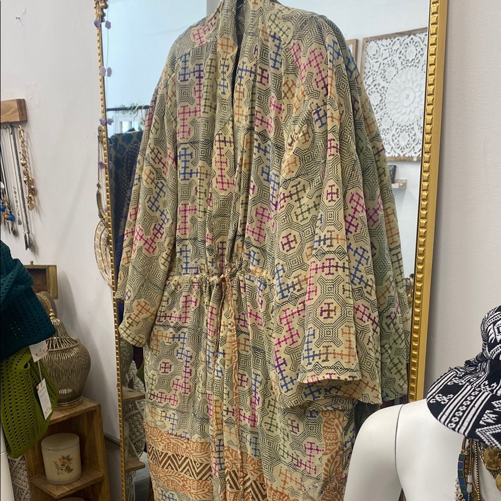 Kantha Bae Patterned Women's Jacket - image 1